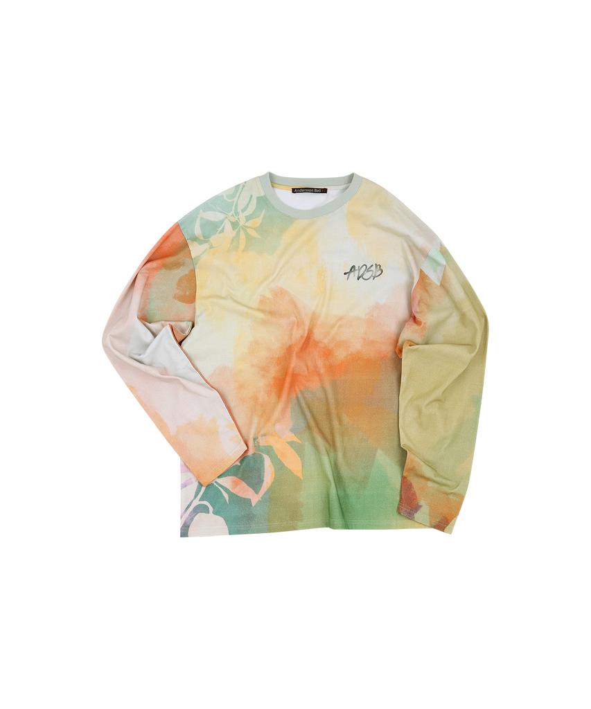 ADSB ANDERSSON BELL (Essential) Reno Tie-Dye Print L/S T-Shirt Atb973M(Multi)