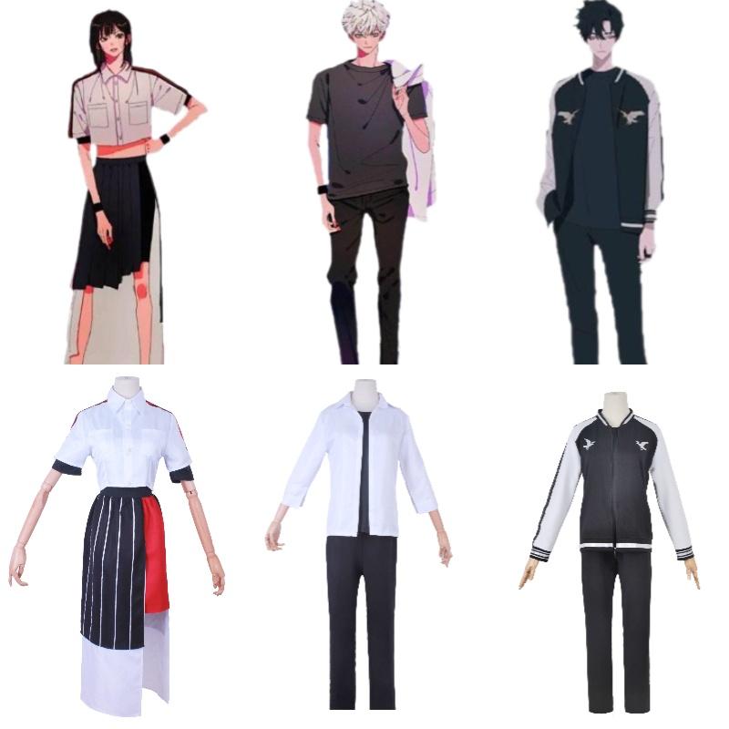 Time Agents Cosplay Costume For Jo Ling, Lu Guang, And Cheng Xiaoshi Durable And Comfortable Polyester Material