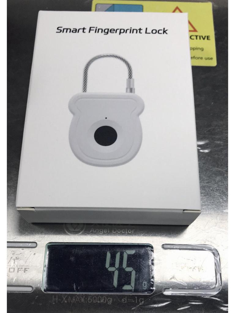 Smart Fingerprint Padlock for Secure Storage & Travel