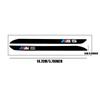 2 PIÈCES ABS M3 M5 Emblème Autocollants de Voiture Garniture de Carrosserie Décalcomanie Badge Décoration Extérieure Accessoires Pour BMW M Performance F01 F20 F10 E60 E46 X5