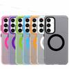 For Samsung Galaxy S24 FE Case Magsafe Wireless Charging Cover Samsung Galaxy S24 FE Matte TPU Bumper For Samsung Galaxy S24 FE