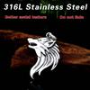 BEIER new store  new Viking wolf head necklace pendant totem personality animal men's pendant Fashion jewelry gift LLBP8-409P