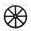 Piattaforma girevole Display Stand girevole, Stand girevole motorizzato a forma di ruota Piattaforma girevole di carico