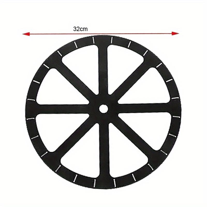 Piattaforma girevole Display Stand girevole, Stand girevole motorizzato a forma di ruota Piattaforma girevole di carico