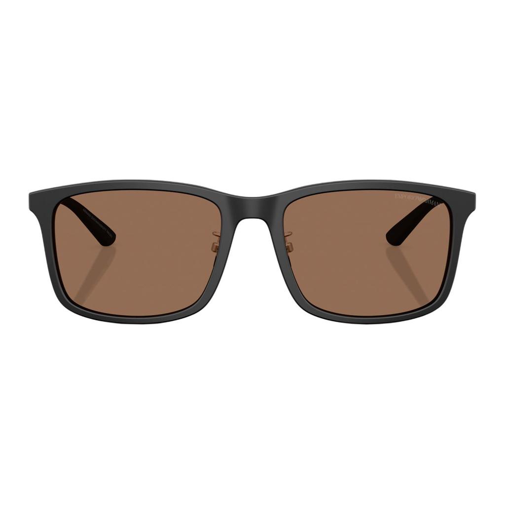 Emporio Armani Logo Square Sunglasses Unisex sunglasses Black EA4241D.L500173.L157.L