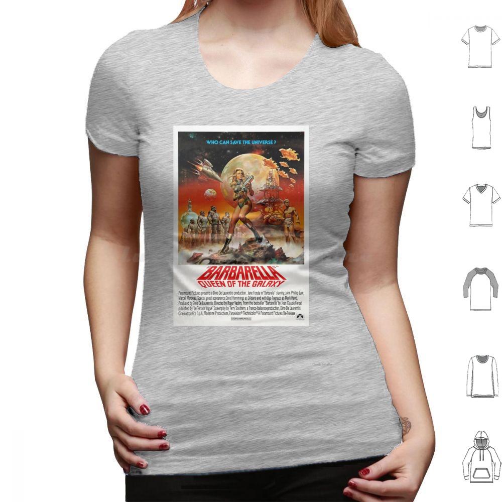 Barbarella  Queen Of The Galaxy T Shirt Men Women Kids 6xl Barbarella Camp Sci Fi Retro Cinema Movie Film Classic Colourful