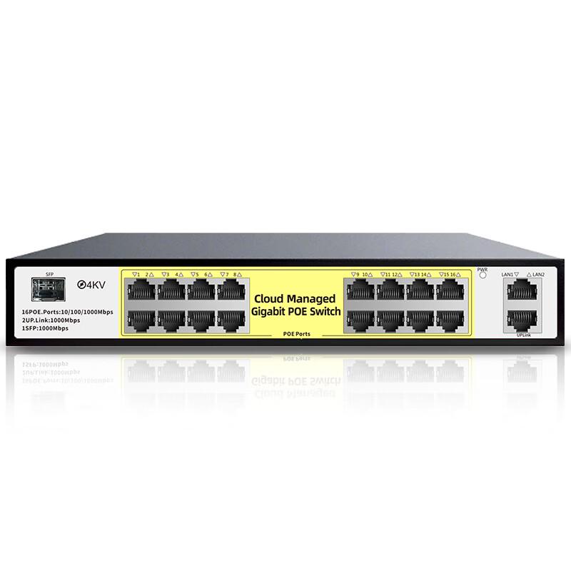Huo Yi Managed PoE Network Switch