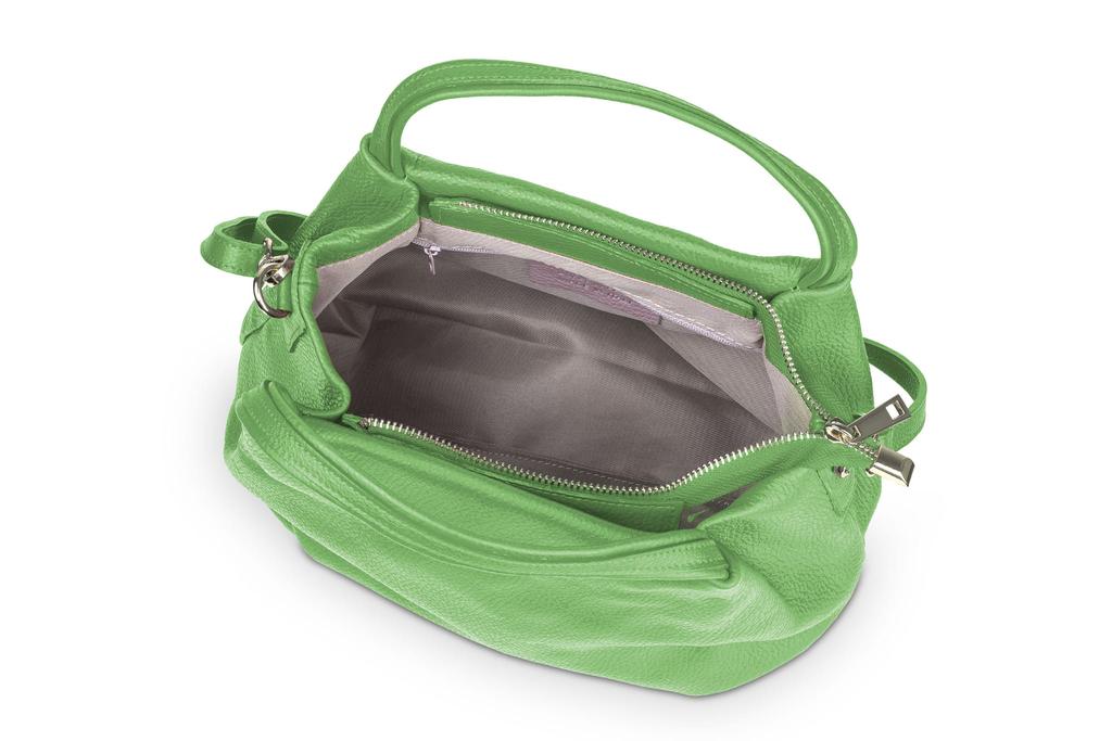 Leder-Handtasche Vera Pelle Gras-Tasche