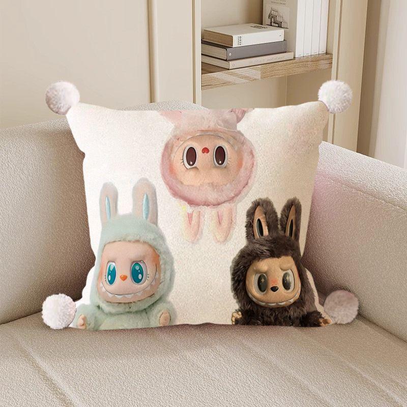 Peripheral Series Throw Pillow Cartoon Doll Throw Pillow, Pillow Cushion Gift, Backrest Cushion Pillow