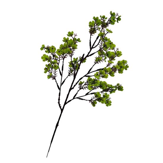 Konstgjorda Plomblomsgrenar 19,6" Falska Långstammade Vinterblomma för Bröllop Hemmakontor Sovrum Fest Bordscentrum