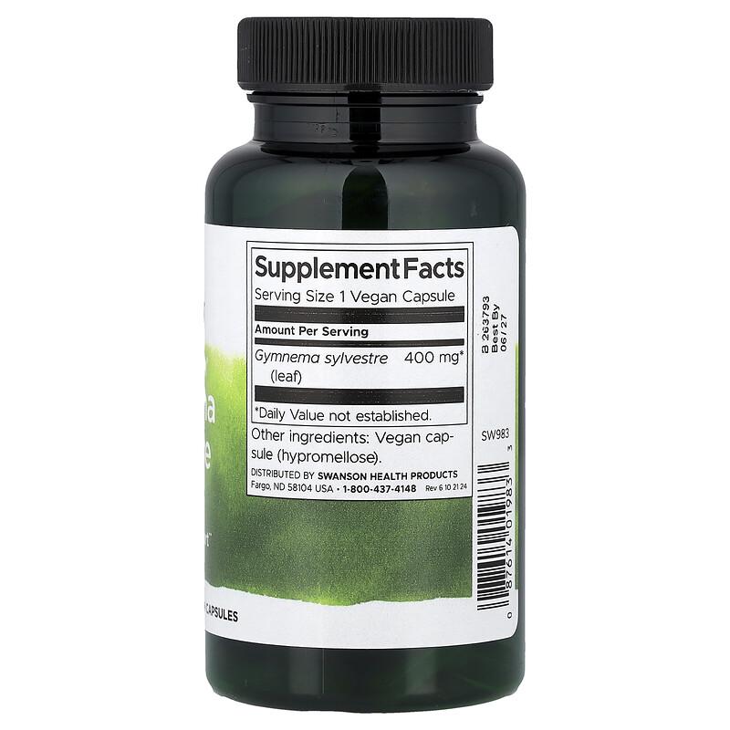 Full Spectrum® Gymnema Sylvestre Leaf, 400 mg, 100 Vegan Capsules