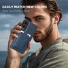 For Samsung Galaxy S25 Edge Magnetic Case with Detachable Card Holder TPU+PU Leather Phone Back Cover