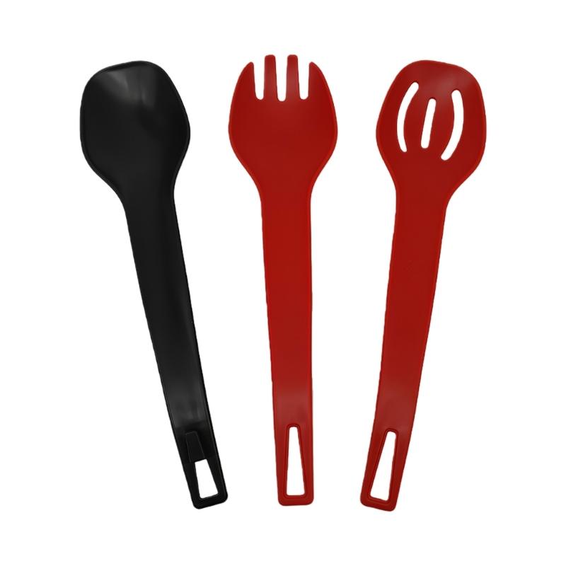 Food Grade Safe Detachable Triples Utensil Combining Fork Spoon Strainer Dishwasher Safe Cooking Tool