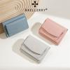 Baellerry Genuine Leather Short Wallets for Women Fashion Coin Purse Tri-fold Card Holder Mini Purses