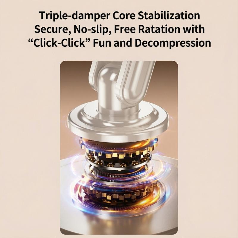 Adjustable Three Rotatable Desk Stand Foldable Portable Not Slip Lightweight Strong Bracket for Phones Tablets