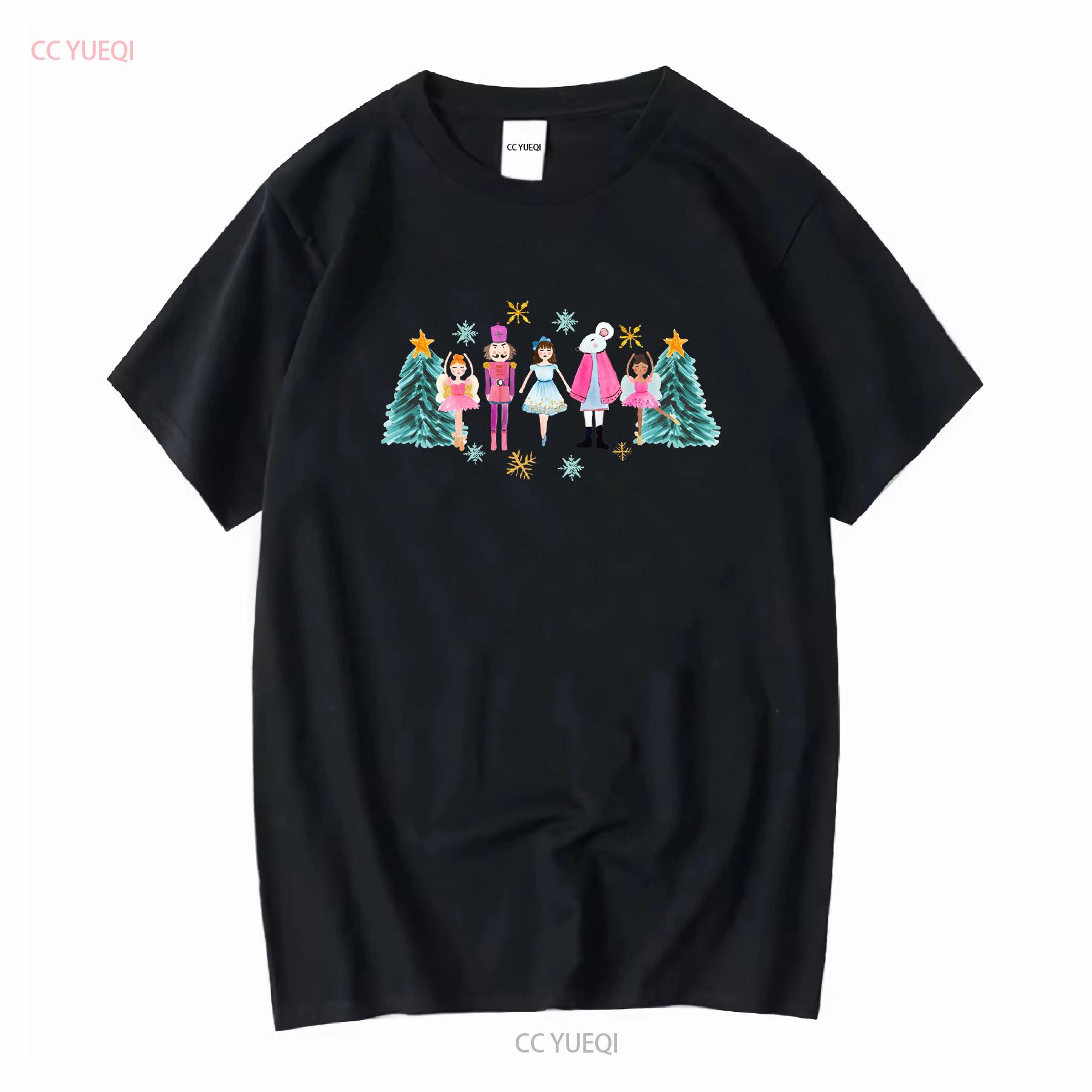 

Nutcracker shirt Sugar Plum Fairy T Christmas For kids Woman Xmas Toddler long or short sleeves vintage Washed Soft Stylish 4XL