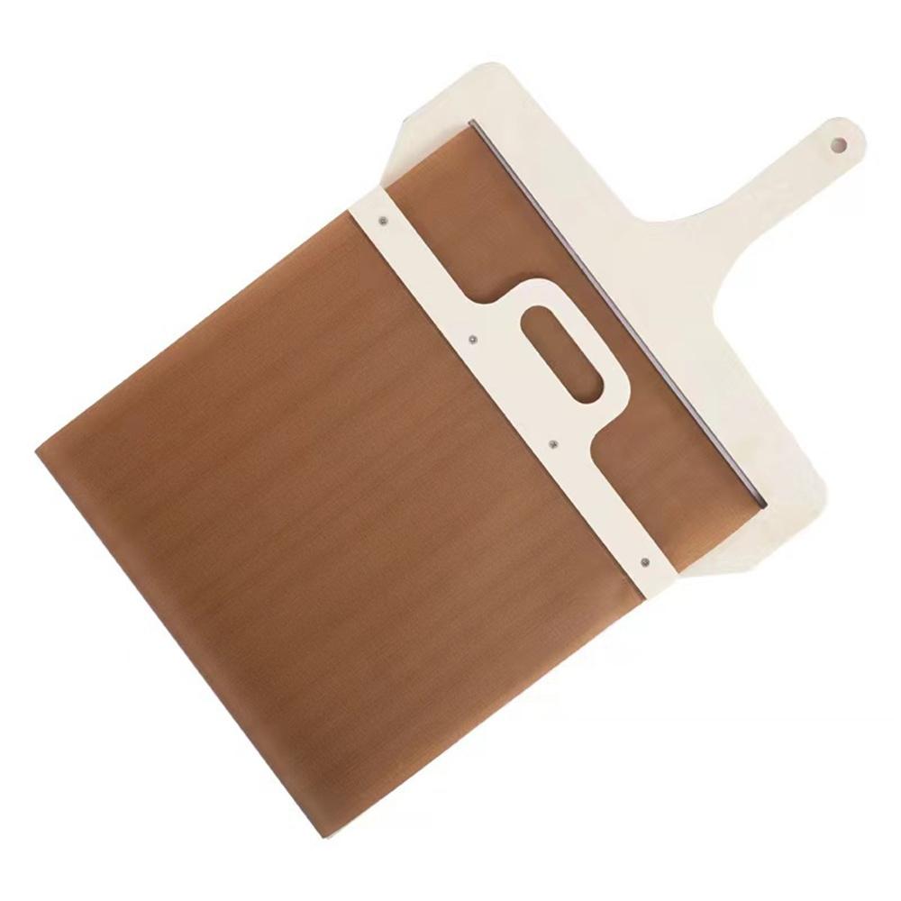 Sliding Pizza Peel Shovel Wooden Non-Stick Pizza Slide Spatula Baking Tool (BPA-Free,No FDA Certificate)
