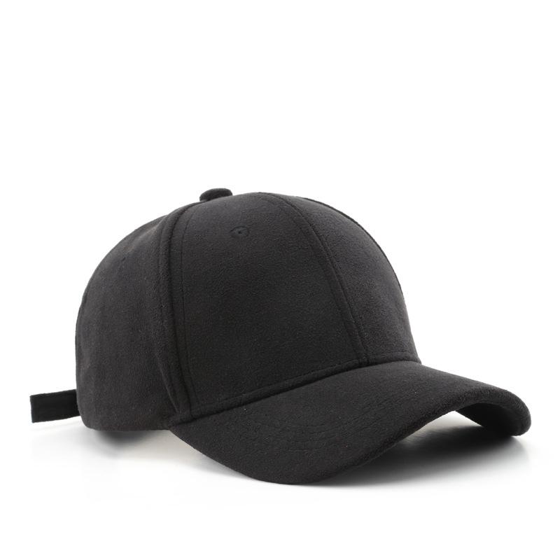 Solide Samt Baseballkappe Für Damen Herren Winter Neu Warm Snapback Sonnenhut Outdoor Sport Hip Hop Baseballkappen Herbst Casquette