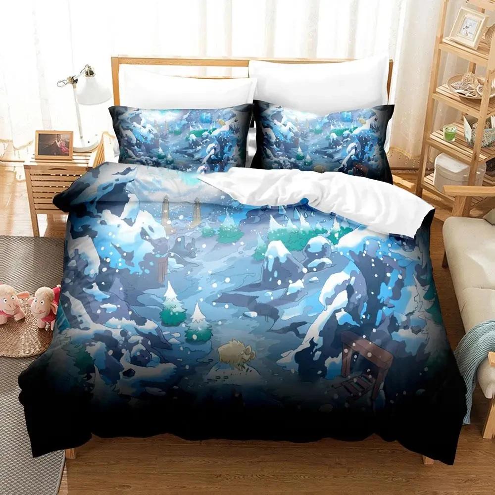 New Kingdom for Adults Boys Single Double Queen King Size Bed Cover Anime Bed ding Set Quilt Cover Pillowcase