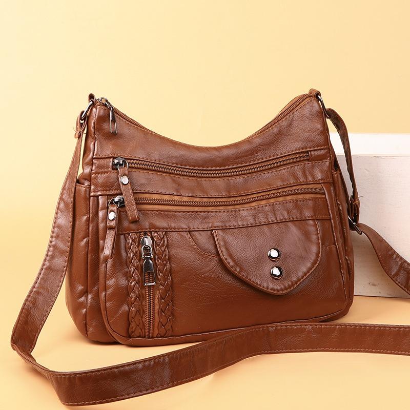 Crossbody Women's Retro Large Capacity Bag