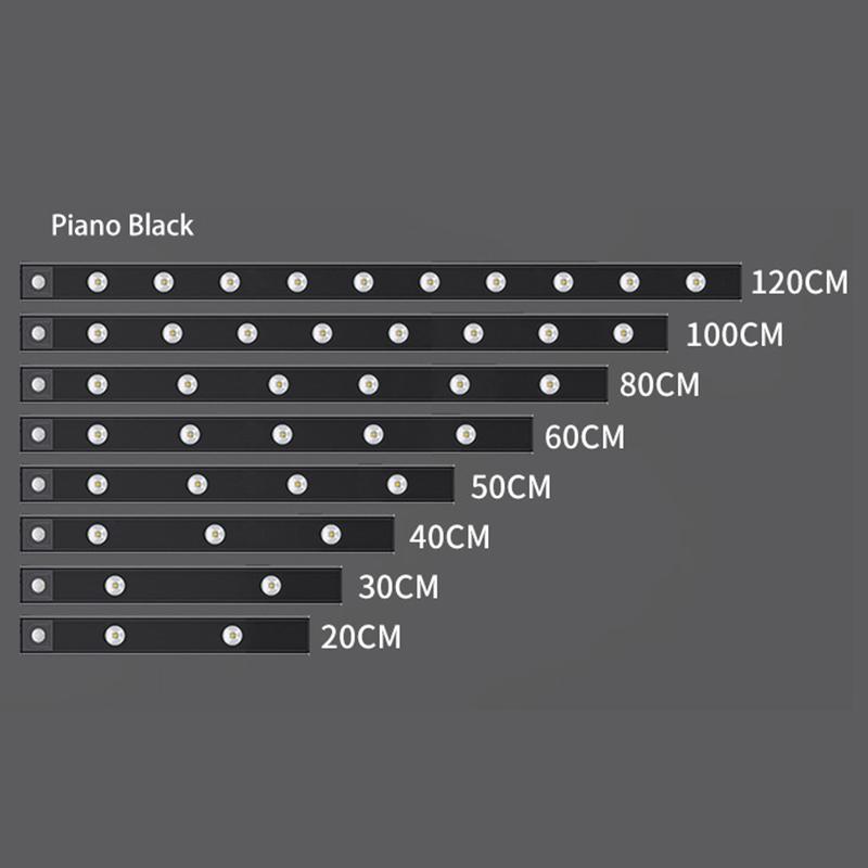 

Smart LED Motion Sensor Light Strip - Thin Cat-Eye Hill Design, Rechargeable Self-Adhesive for Wardrobe/Wine Cabinet/Cabinet