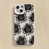 Black Sunflower Pattern Tpu Phone Case For  Mi 14T 13T 12T Pro 14 13 12 11 Lite 5G NE Poco F6 F5 X5 M6 Pro 4G Soft Cover