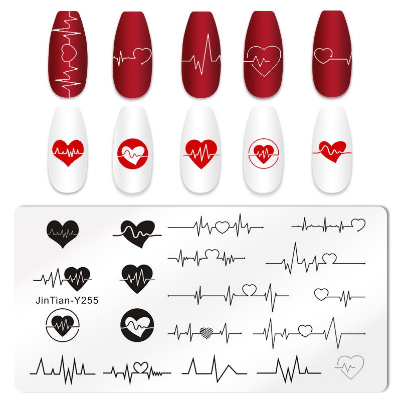 Tiger Zebra Leopard Print Nail Stamping Plates Animal Image Printing Stencil Nail Stamp Templates Nail Art Tool Nails Decoration