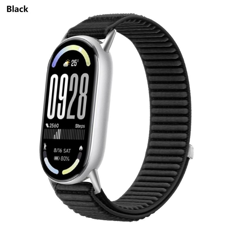 Nylon Loop Strap For Xiaomi Mi Band 10 9 8 Replacement Wristband Bracelet For Xiaomi Mi Band 9/ 10 /8 NFC Watchband Accessories