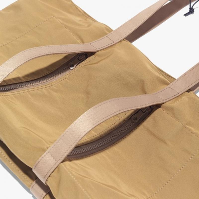 Sf Market AMiacalba Gabardine Tote  M  Beige acf1M80003a24