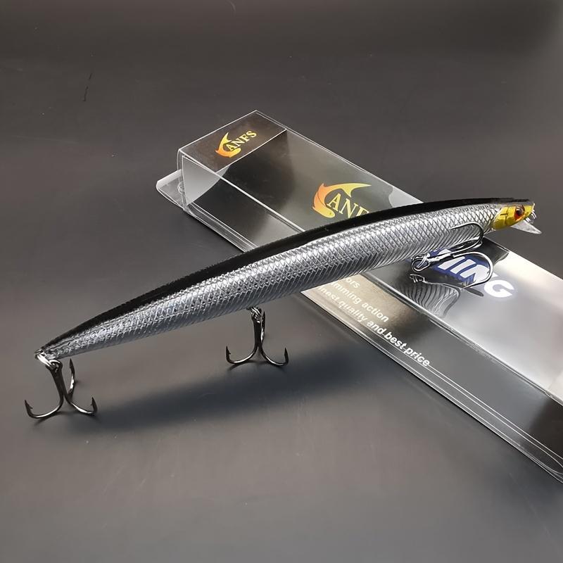 

1 шт. Большая биомиметическая приманка минноу Искусственная приманка 180 мм/24 г Приманка для рыбалки в полуводе Рыболовные снасти - Идеально для ловли крупной рыбы 1pc with box