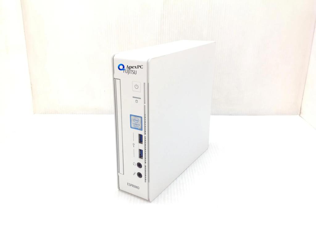 FMV ESPRIMO Mini PC 9th Gen Core I5 8GB Memory 128GB SSD Windows 11 Pro Office 2021 ApexPC DisplayPort [Refurbished] Japanese-made Q558/B / / / /