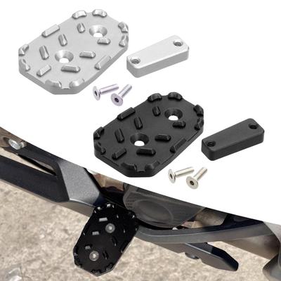 Bremspedal Fußstützenverlängerungspad Fußraste Rutschfest Ersatzteile Aluminium
