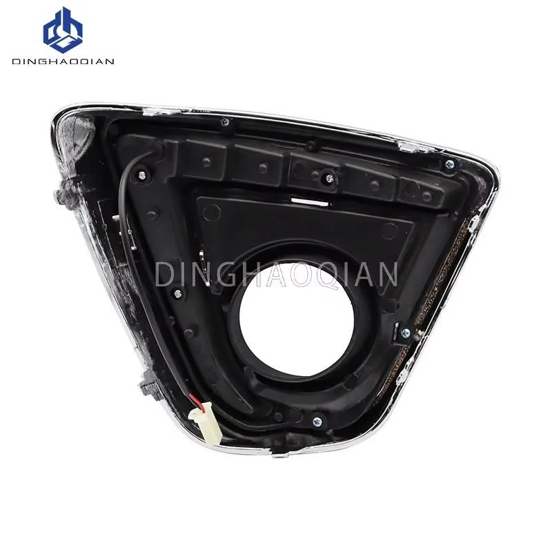 1 Pair 12V Led Car Drl Daytime Running Lights with Fog Lamp Hole for Mazda Cx-5 Cx5 Cx 5 2012 2013 2014 2015 2016 Fog Lights