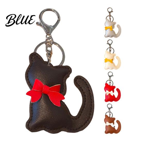 Bag Hanging Keychain Pendant Imitation Leather Simulated Cat Toy Shape