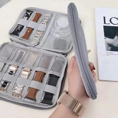 Watchband Bag for Apple Watch Strap Box Case Travel Smart Watch Wriststrap Storage Bag Box Watches Organizer Band Holder