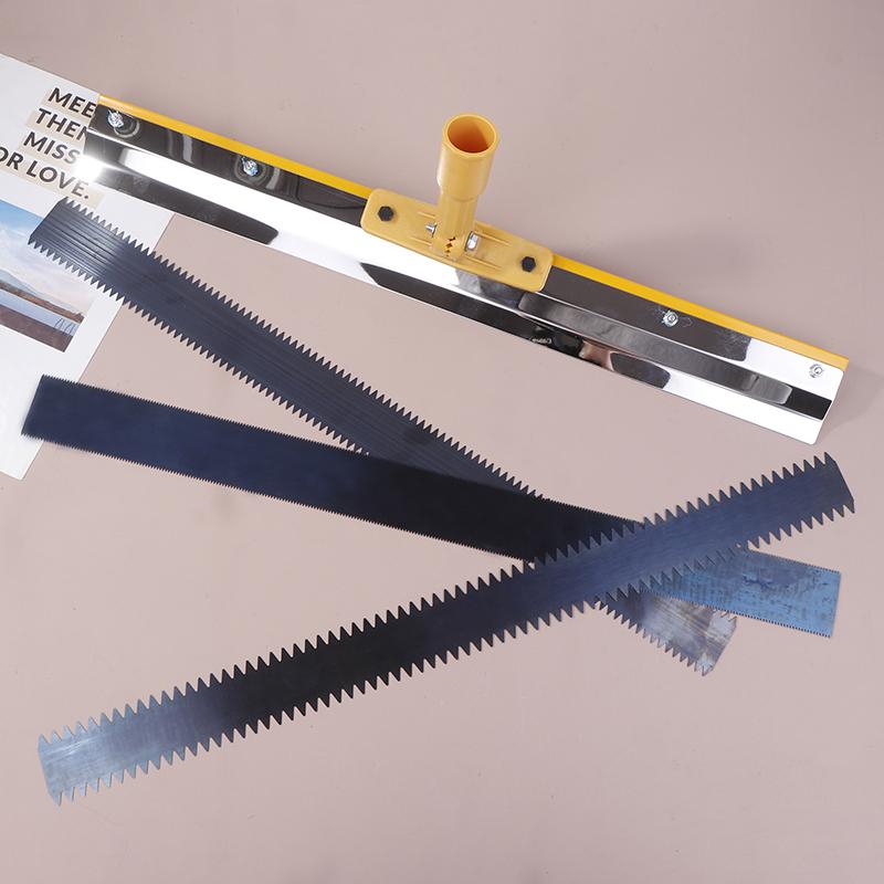 Standing Push Knife  Self-Leveling Scraper Ring Epoxy Floor Base Plate Scraper Tool Tooth Height 2Mm/5Mm/8Mm Tooth Strip