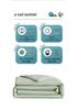 Class A Silk Summer Quilt: Antibacterial, Skin-Friendly, Solid Color for Mother and Baby, Ideal for Air Conditioning, Spring, and Autumn.