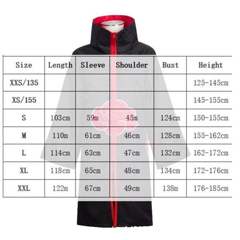 Set Costum Cosplay Anime Naruto, Prezentând Al Patrulea, Al Șaselea și Al Șaptelea Hokage, Membri Akatsuki cu Pelerine și Mantii.