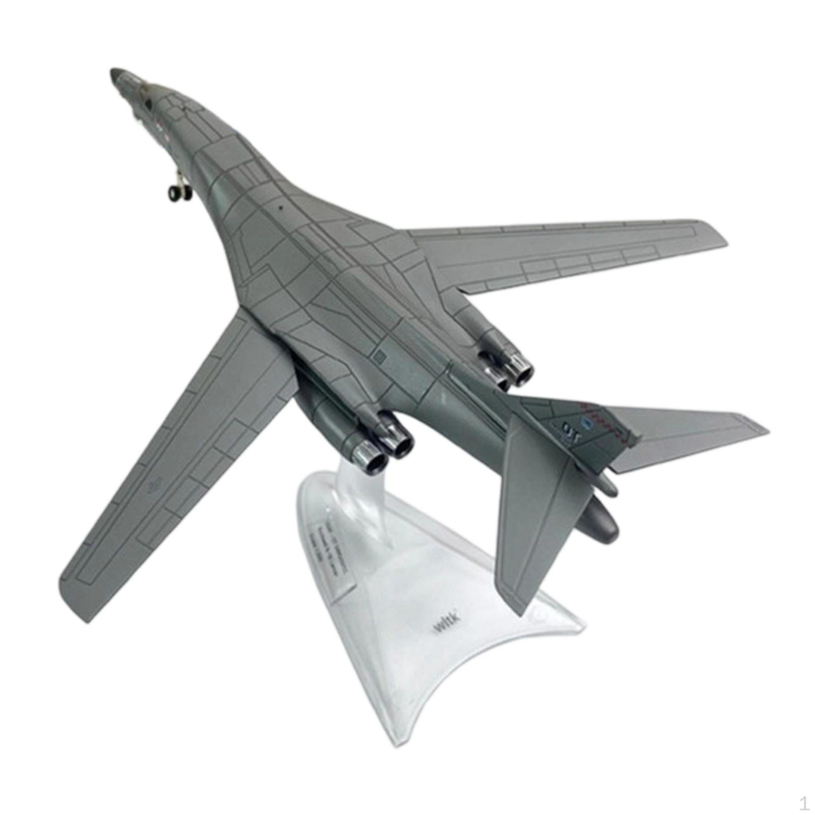 1/200 B1B fighter Model Scale Warplane Alloy for Collectors, Aviation Enthusiasts,