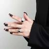 2026 Trendige Geometrische Offene Muschelringe für Damen Herren Minimalistisch Gold Silber Farbe Unregelmäßige Fingerringe Schmuck Zubehör