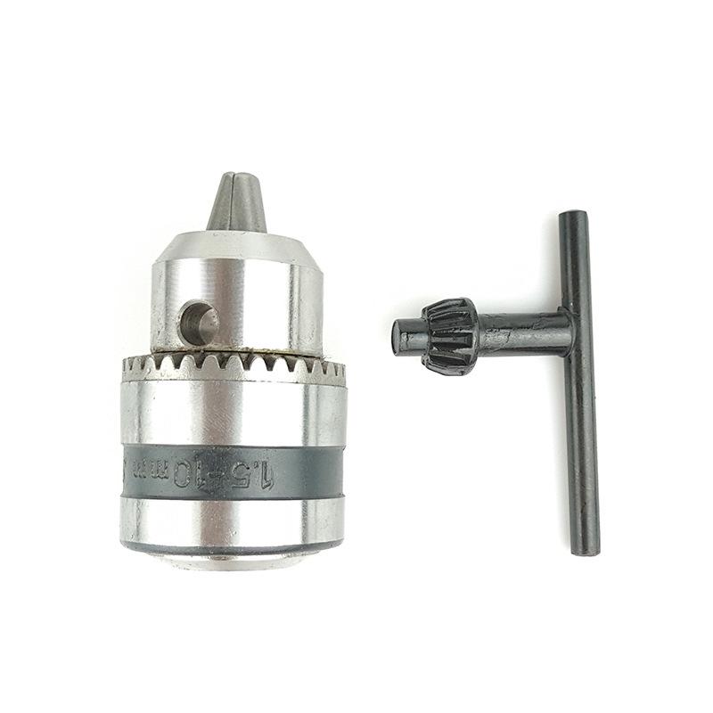 B12 1.5-10mm Drill Bit Clamp Handle Drill Clamp DIY Hand Electric Drill Tool Parts