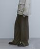 YOUTH Triple Stitch Wide Trousers - Brown Check