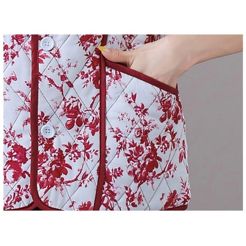 Chinese Style Autumn and Winter Vest Autumn and Winter Coat New Vest Thickened Warm Waistcoat Top