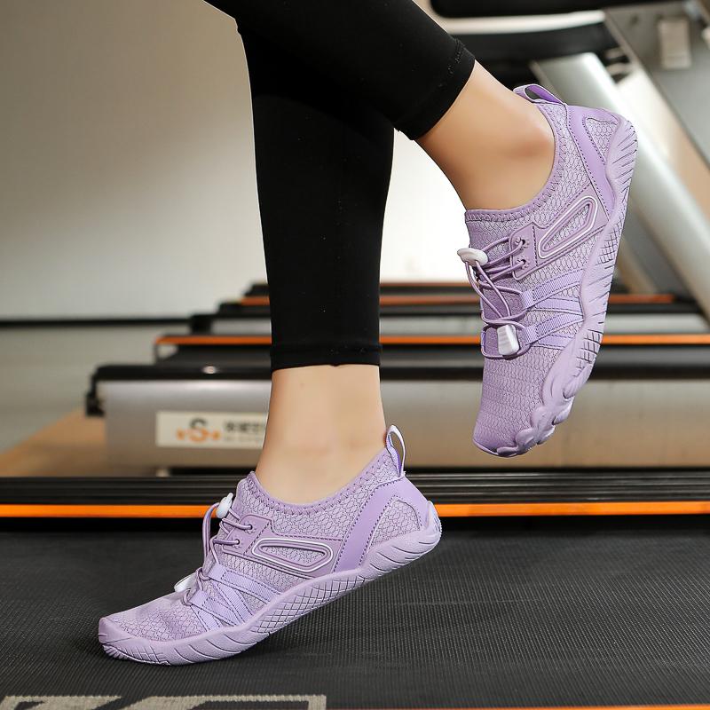 Sapatos de fitness indoor agachamento pular corda ******** sapatos absorção de choque Pilates sapatos de yoga levantamento terra sapatos de treino abrangente