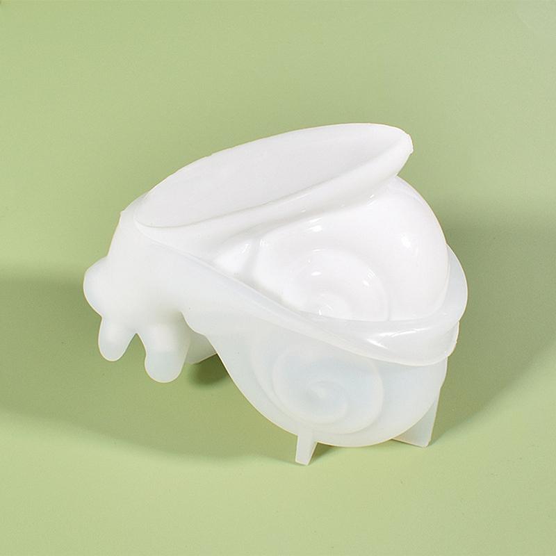 

Diy Crystal Epoxy Resin Mold Snail Small Animal Mold Silicone Molds Casting Molds Snail Making Plaster Mould Home Decor Ornament 7x4.5cm