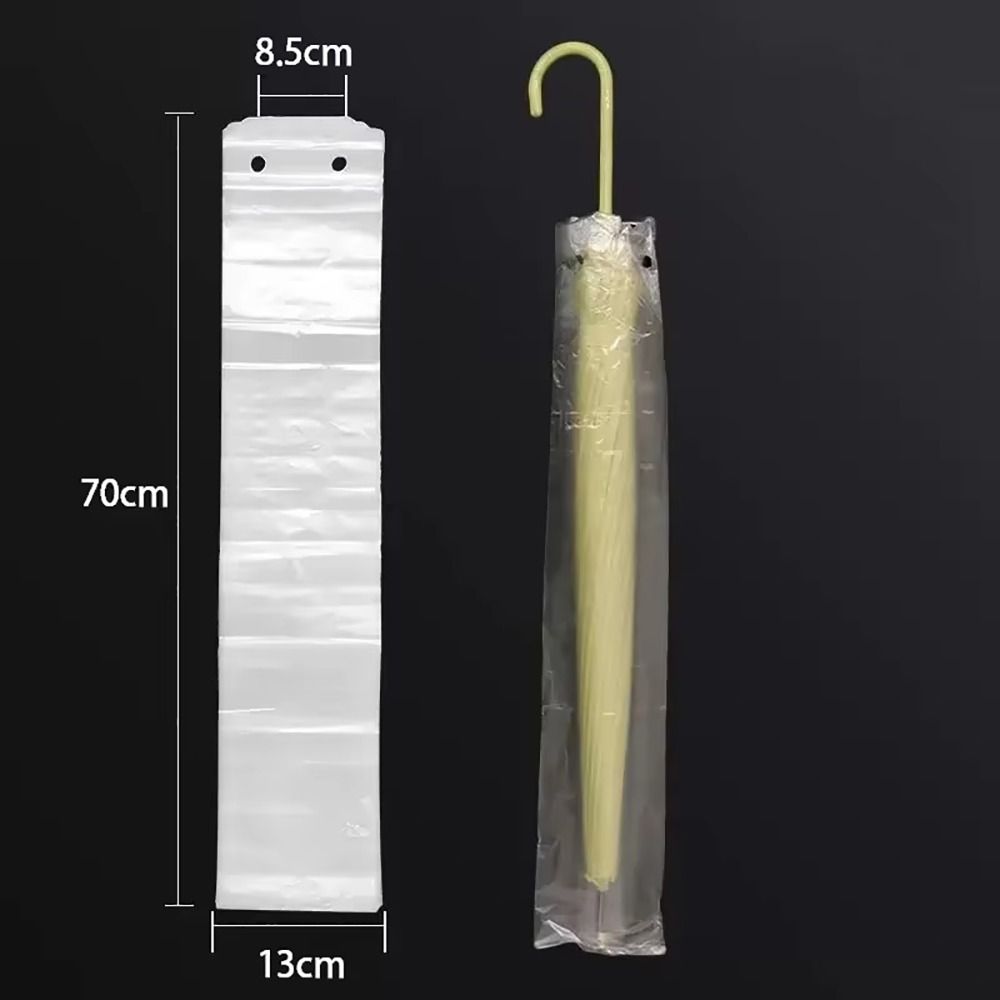 100Pcs Durable Transparent Disposable Umbrella Bag Waterproof Plastic Umbrella Cover Umbrella Film Umbrella Bag Machine