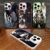Cartoon Anime A-AlbedoS Phone Case For IPhone 16 15 14 13 12 11 17 Pro MAX Plus Pro Matte Shockproof Cover