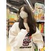 Women's Oversized Round Neck Pullover: 2025 Spring/Autumn/Winter, Loose Fit, Plus Velvet.