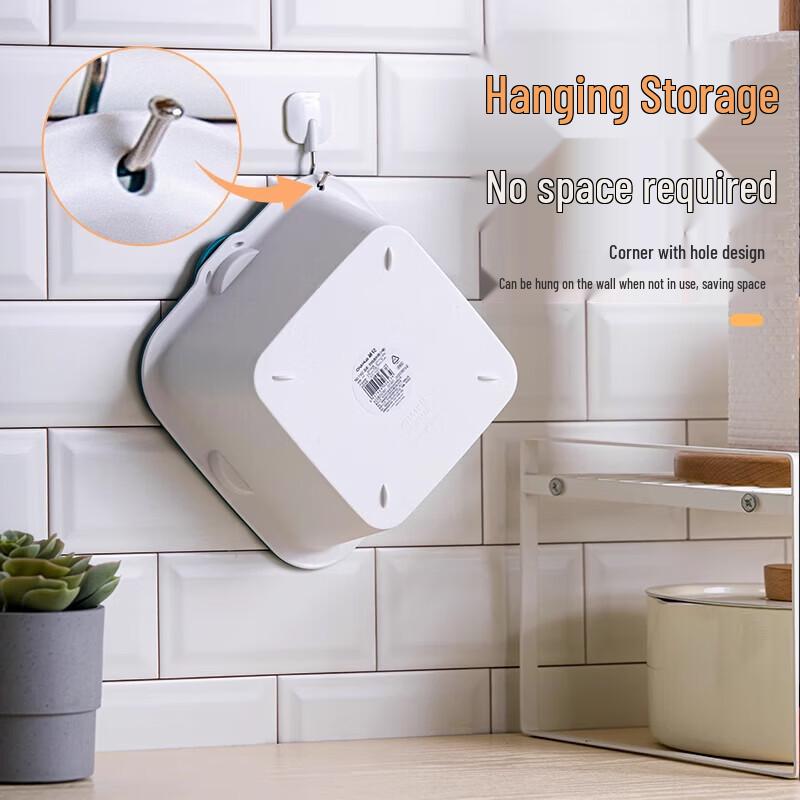 CHAHUA Double-Layer Drain Basket & Colander Set (4-Piece)