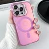 For iPhone 12/12 Pro Case Camera Kickstand IMD PC+TPU Phone Cover Compatible with MagSafe